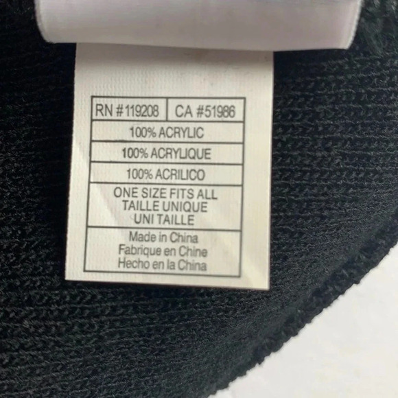 New Orleans Saints NFL Beanie Hat Logo Cap Black & Gold New - Picture 7 of 7